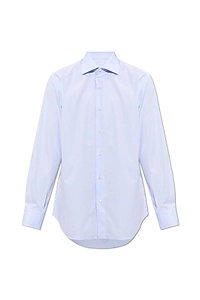 Brioni Spread-Collar Shirt