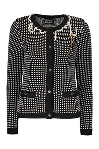 Boutique Moschino Embellished Cardigan