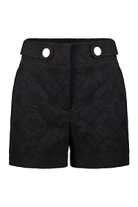 Boutique Moschino Jacquard Buttoned Shorts