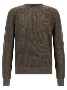 Brioni Vanisé Crew Neck Knitted Sweater