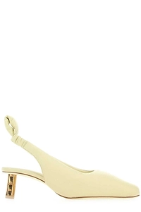 Boyy Puffy Slingback Heeled Pumps