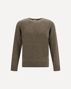 Brooksfield Melange Crewneck Knitted Sweater