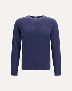 Brooksfield Seamless Crewneck Knitted Sweater