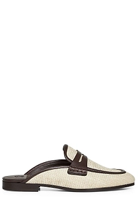 Brunello Cucinelli Almond Toe Slip-On Mules