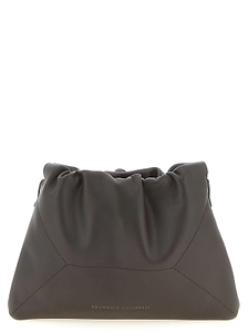 Brunello Cucinelli Gathered Drawstring Shoulder Bag