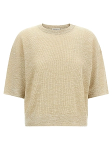 Brunello Cucinelli Boxy Knit T-Shirt