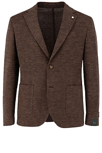 Brando Single-Breasted Patch Pocket Blazer