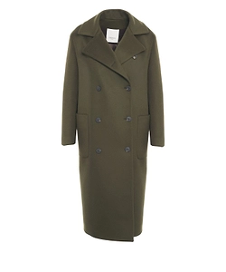 Breras Double Breasted Long Coat