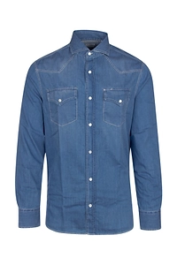 Brunello Cucinelli Buttoned Long-Sleeved Shirt