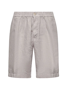 Brunello Cucinelli Buttoned Straight-Leg Shorts
