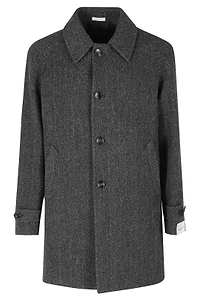 Breras Milano Spalatoc Herringbone Coat