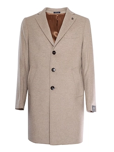 Breras Milano Single Breasted Coat