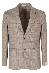 Breras Milano Veneziatgr Checked Blazer
