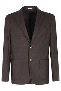 Breras Milano Veneziatgr Patch Pocket Blazer