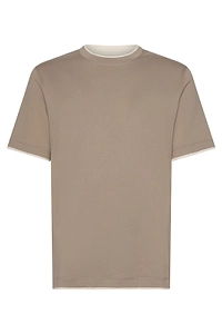 Brunello Cucinelli Cotton Crew-Neck T-Shirt