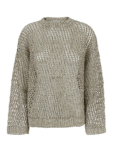 Brunello Cucinelli Crewneck Open-Knit Jumper