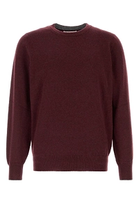 Brunello Cucinelli Crewneck Cashmere Knitted Sweater