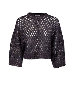 Brunello Cucinelli Crewneck Cropped Jumper