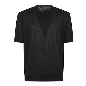 Brett Johnson Sheer Knit T-Shirt