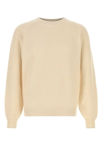 Brunello Cucinelli Crewneck Ribbed-Knitted Jumper