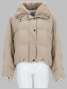 Brunello Cucinelli Cropped Down Jacket