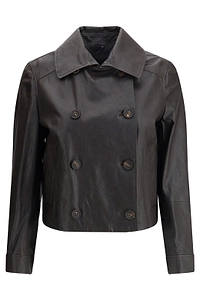 Brunello Cucinelli Cropped Pea Coat