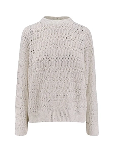 Brunello Cucinelli Crochet Crewneck Jumper