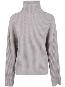Brunello Cucinelli Dazzling Turtleneck Jumper