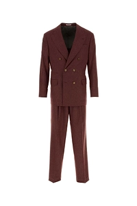 Brunello Cucinelli Double-Breasted Tailored Suit
