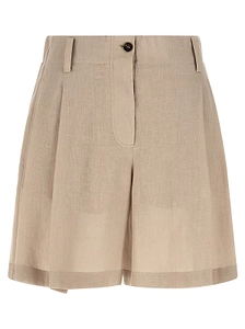 Brunello Cucinelli Double Pleated Shorts