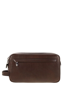 Brunello Cucinelli Double-Zip Beauty Case