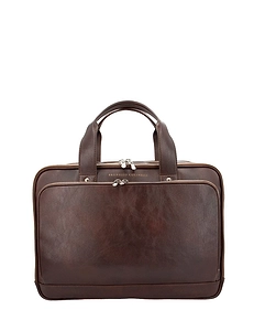 Brunello Cucinelli Double-Zip Laptop Bag