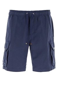 Brunello Cucinelli Drawstring Cargo Shorts
