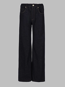 Brunello Cucinelli Elastic-Waist Wide-Leg Jeans