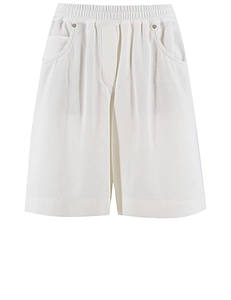 Brunello Cucinelli Elastic Waistband Shorts