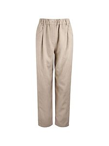 Brunello Cucinelli Elasticated Waist Straight Leg Trousers