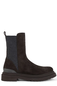 Brunello Cucinelli Embellished Ankle Boots