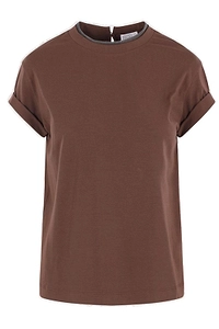Brunello Cucinelli Embellished Crewneck T-Shirt