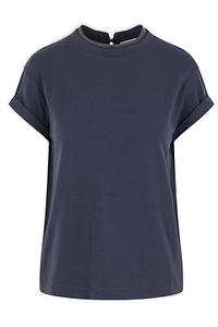 Brunello Cucinelli Embellished Crewneck T-Shirt