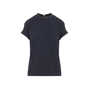 Brunello Cucinelli Embellished Crewneck T-Shirt