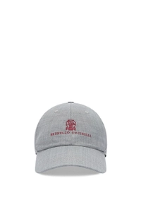 Brunello Cucinelli Embroidered Logo Baseball Cap