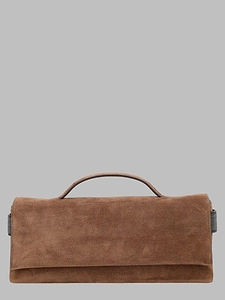 Brunello Cucinelli Essence Top Handle Clutch Bag