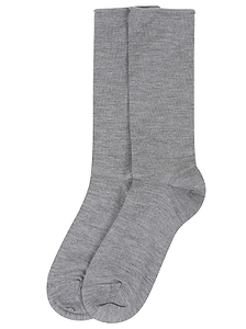 Brunello Cucinelli Fine-Knitted Rolled Trim Socks