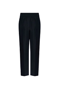 Brunello Cucinelli Fluid Twill Baggy Pull-On Trousers
