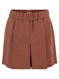 Brunello Cucinelli Fluid Twill Baggy Shorts