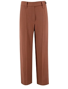 Brunello Cucinelli Fluid Twill Cigarette Trousers