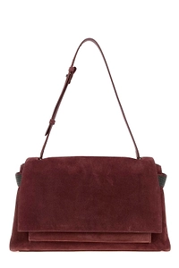 Brunello Cucinelli Foldover Top Shoulder Bag
