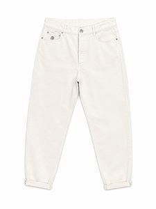 Brunello Cucinelli Garment-Dyed Denim Iconic Fit Five-Pocket Trousers