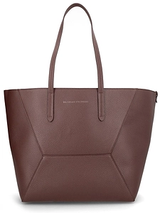 Brunello Cucinelli Geometric Leather Tote Bag