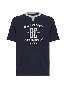 Brunello Cucinelli Graphic Printed Crewneck T-Shirt
